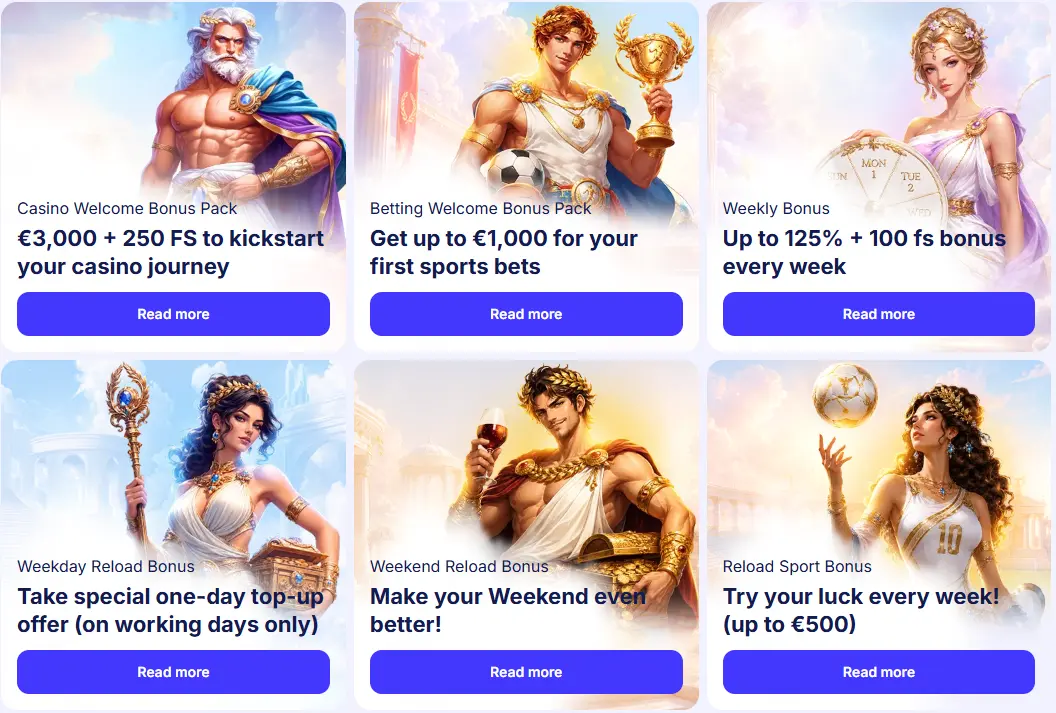 Promotions Fortunica Casino — bonus de bienvenue, rechargements, cashback et campagnes récurrentes